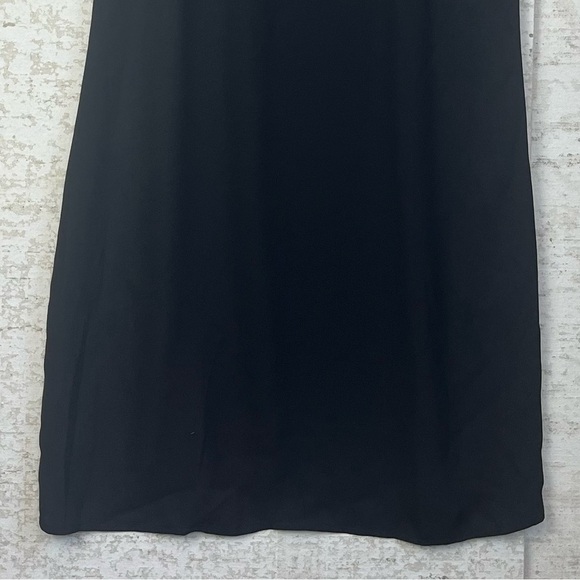 Selected Femme Black Slip Dress Size 36 USA 8 Cocktail Party Date Old Money - Picture 3 of 15